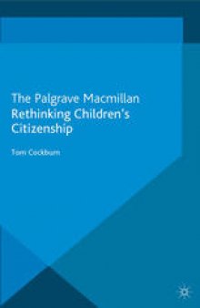 Rethinking Children’s Citizenship