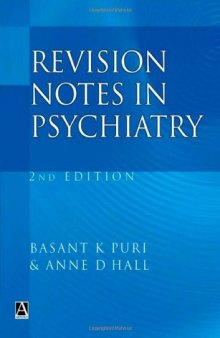 Revision Notes in Psychiatry, 2nd edition