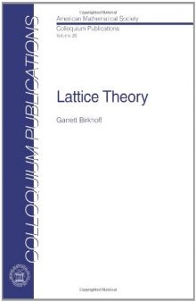 Lattice theory