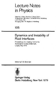 Dynamics and Instability of Fluid Interfaces