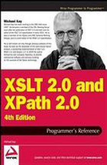 XSLT 2.0 and XPath 2.0 : programmer's reference