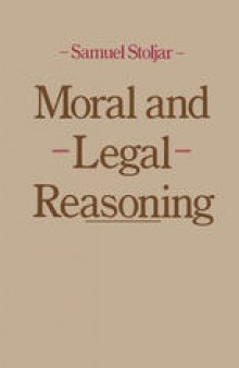 Moral and Legal Reasoning