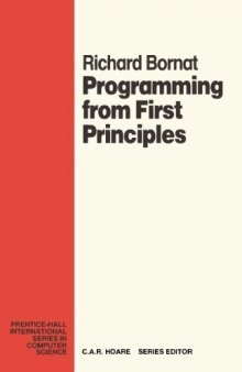 Programming from First Principles 