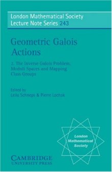 Geometric Galois actions. The inverse Galois problem, moduli spaces