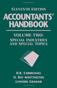 Accountants' Handbook, Special Industries and Special Topics (Accountants' Handbook Vol. 2) (Volume 2)  