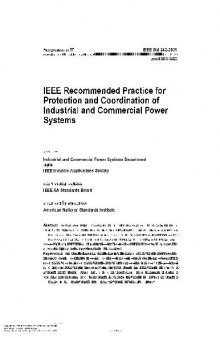 IEEE Std 242-2001 (Buff Book - IEEE Relay Protection & Coordination of Industria 2