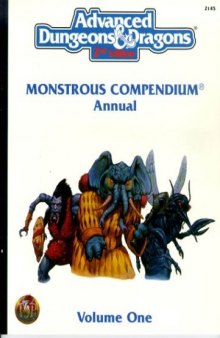 Monstrous Compendium Annual, Vol.1 (Advanced Dungeons & Dragons)