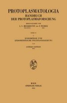 Endomitose und endomitotische Polyploidisierung