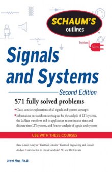 Schaum's outline of signals and systems