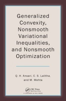 Generalized convexity, nonsmooth variational inequalities, and nonsmooth optimization