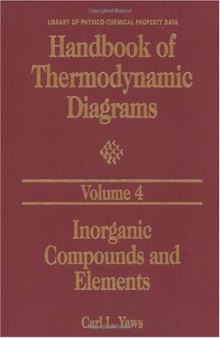Handbook of Thermodynamic Diagrams, - Organic Compounds C1 to C4