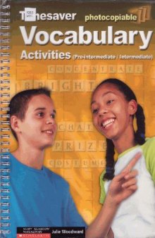 Vocabulary Activities: Elementary 