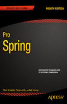 Pro Spring: Fourth Edition