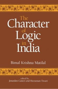 The Character of Logic in India 