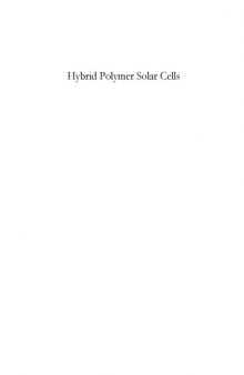 Hybrid polymer solar cells