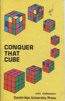 Conquer that cube