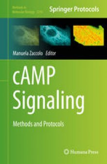 cAMP Signaling: Methods and Protocols