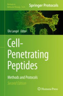 Cell-Penetrating Peptides: Methods and Protocols