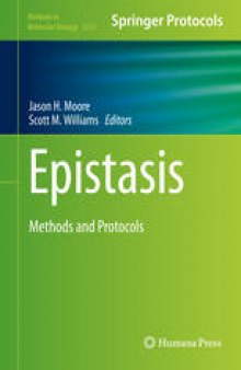 Epistasis: Methods and Protocols