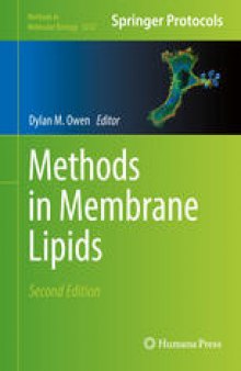 Methods in Membrane Lipids