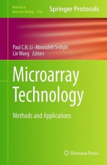 Microarray Technology: Methods and Applications