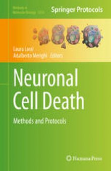 Neuronal Cell Death: Methods and Protocols