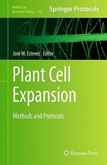 Plant Cell Expansion: Methods and Protocols