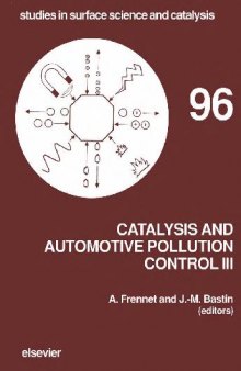 Catalysis and Automotive Pollution Control III, Proceedings of the Third International Symposium CAPo: C 3