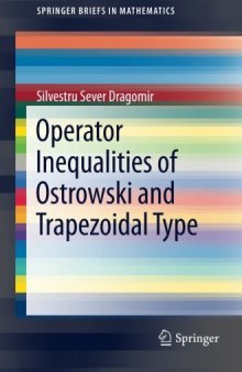 Operator inequalities of Ostrowski and trapezoidal type