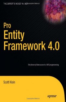 Pro Entity Framework 4.0 