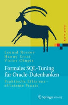 Formales SQL-Tuning für Oracle-Datenbanken: Praktische Effizienz - effiziente Praxis