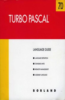 Turbo Pascal® version 7.0 language guide