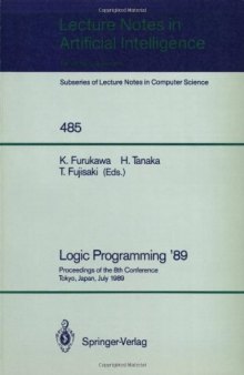 Logic Programming '88: Proceedings of the 7th Conference Tokyo, Japan, April 11–14, 1988