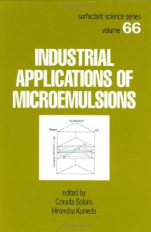 Industrial applications of microemulsions