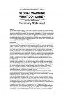 Incineration of Municipal Solid Waste Impact on Global Warming