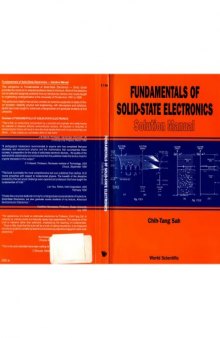 Fundamentals of Solid-State Electronics [SOLUTIONS]