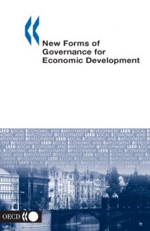 New Forms Of Governance For Economic Development (Local Economic and Employment Development)