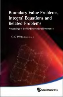 Boundary value problems, integral equations and related problems. 3 conf.