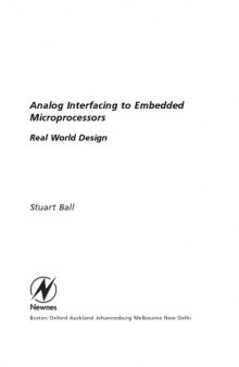 Analog Interfacing to Embedded Microprocessors - Real World Design
