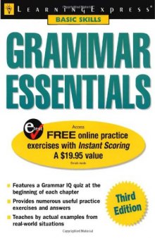 Grammar Essentials, 3rd Edition (Learning Express: Basic Skills)