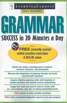 Grammar Success in 20 Minutes a Day (Skill Builders)
