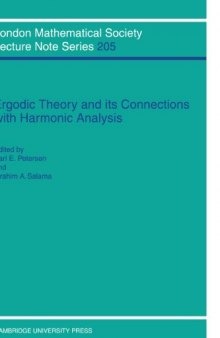 Ergodic Theory and Harmonic Analysis: Proceedings of the 1993 Alexandria Conference
