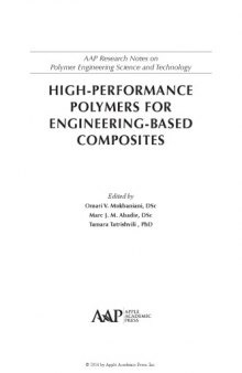 High-performance polymers for engineering-based composites