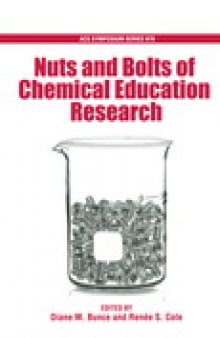 Nuts and Bolts of Chemical Education Research