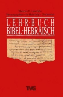 Lehrbuch Bibel-Hebräisch, 4.Auflage