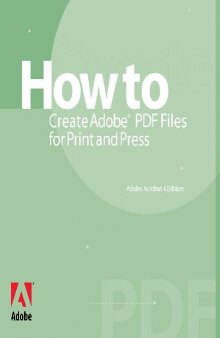 Adobe Acrobat - How To Create Pdf Files 4 Print & Press