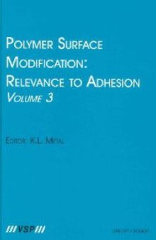 Polymer Surface Modification, Volume 3