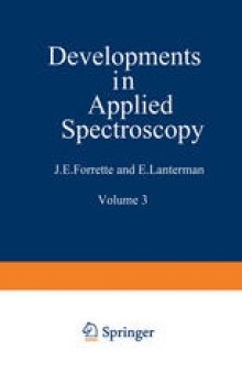 Developments in Applied Spectroscopy: Proceedings of the Fourteenth Annual Mid-America Spectroscopy Symposium Held in Chicago, Illinois, May 20–23, 1963