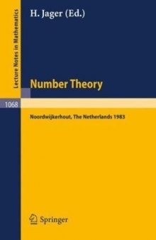 Number Theory, Noordwijkerhout 1983