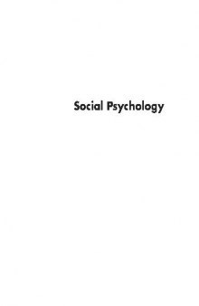 Social Psychology